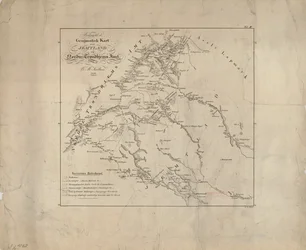 Karte (1831) zeigt Jemtland